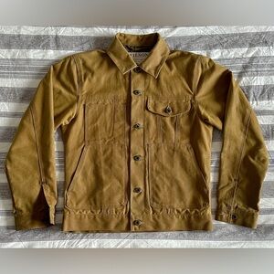 FILSON Tin Cloth Short Lined Cruiser Jacket, USA Made